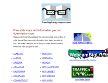 Tablet Screenshot of freehighwaymaps.com